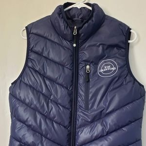 Men's Vest Blue size M